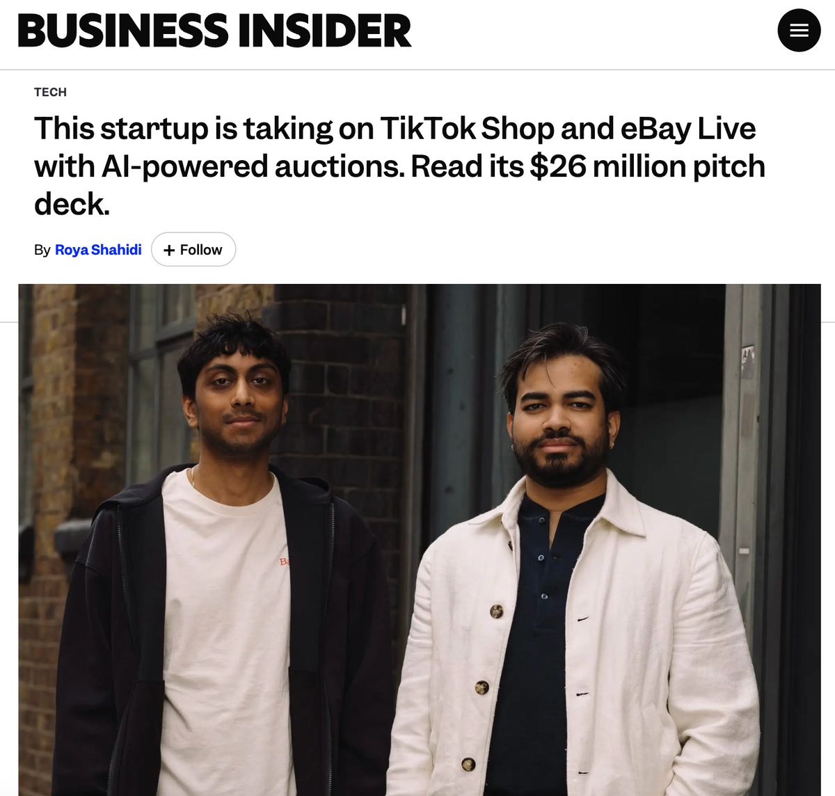Key visual for One More Signal: Tilt raises $26M for AI-powered live auctions